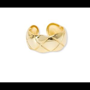 Bracha Criss Cross Gold Ring